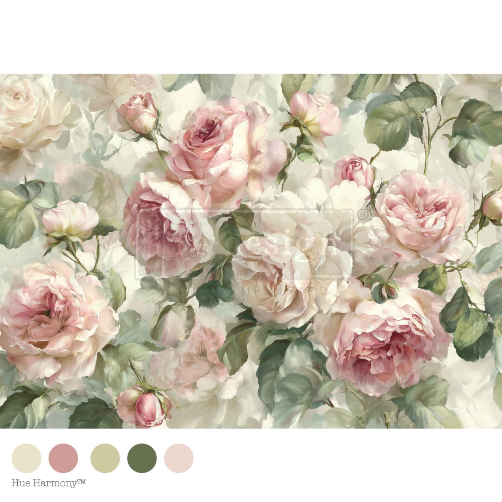 A1 Decoupage Fiber - Velvet Bloom