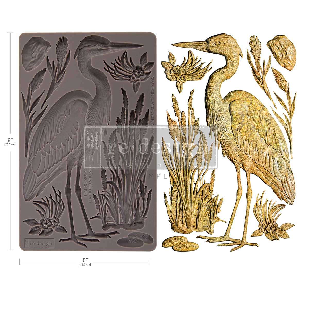 Decor Moulds® - Feathered Stillness