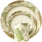 Corelle 16 piece textured leaves NIB