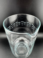 Princess House crystal cocktail/martini pitcher