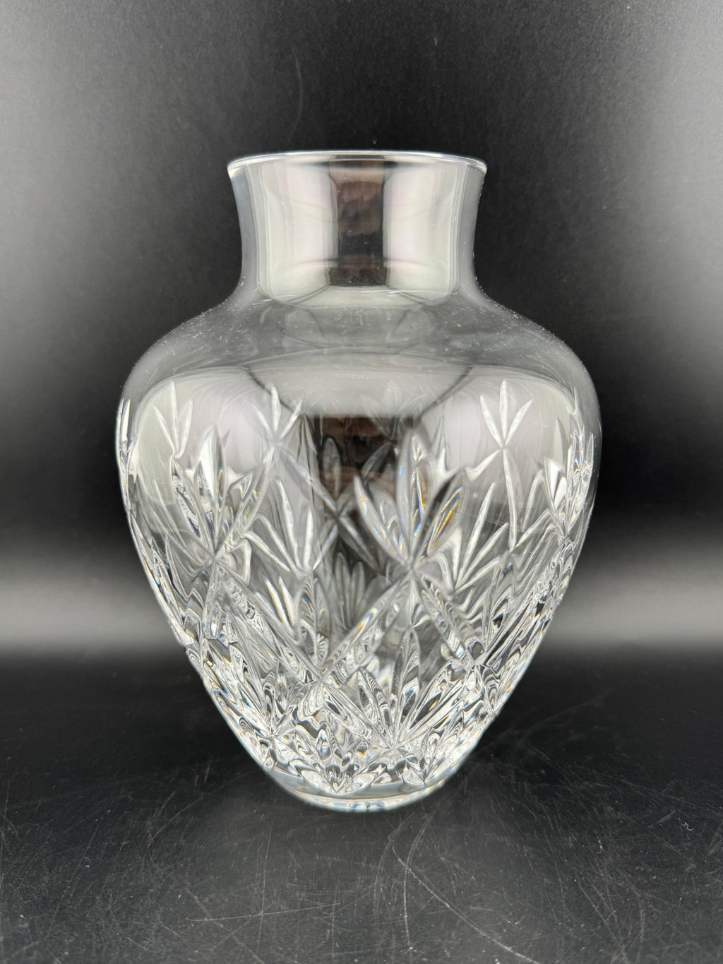 Tiffany & Co. Sybil crystal flower vase