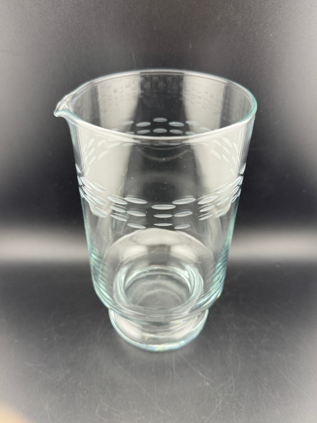 Princess House crystal cocktail/martini pitcher