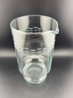 Princess House crystal cocktail/martini pitcher