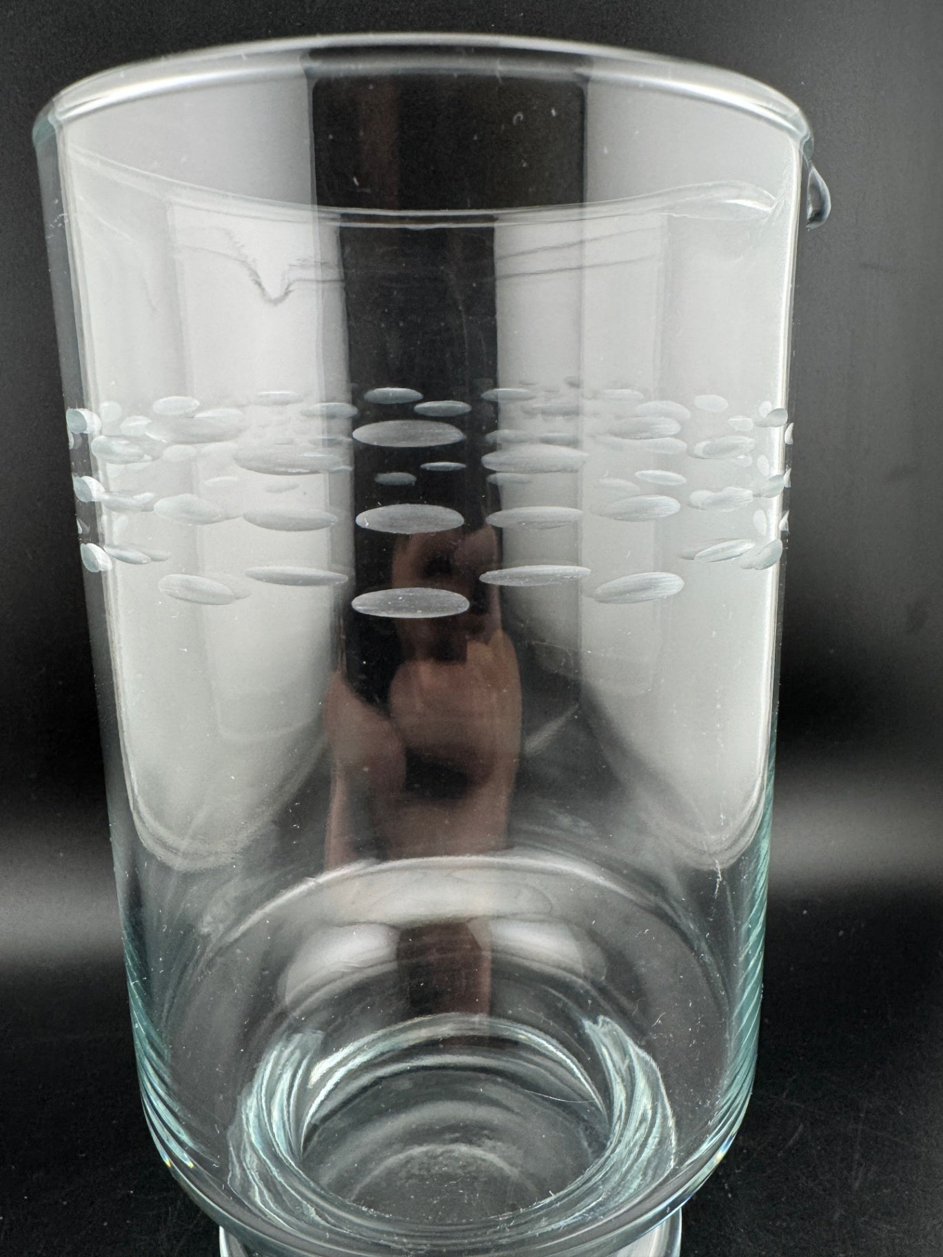 Princess House crystal cocktail/martini pitcher