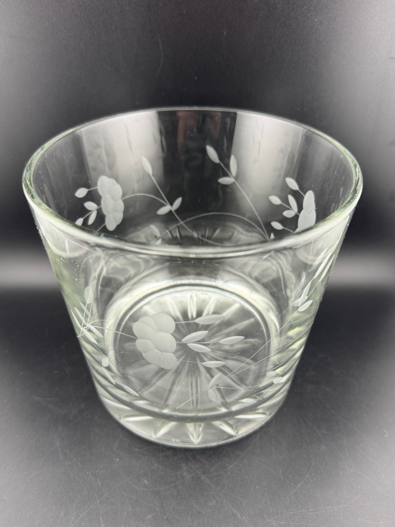 Princess House Heritage crystal ice bucket