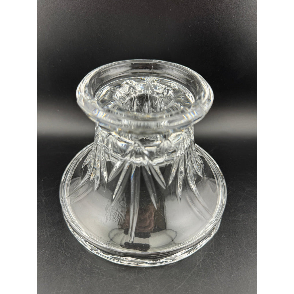PartyLite Savannah 2-Piece Crystal Hurricane Lamp