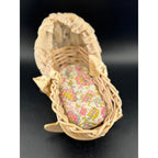 Antique Miniature Baby Doll in Cradle