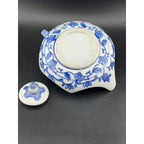 Vintage Miniature Hexagon Shaped Teapot