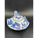 Vintage Miniature Hexagon Shaped Teapot