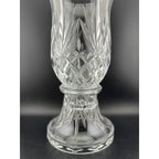 PartyLite Savannah 2-Piece Crystal Hurricane Lamp