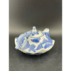 Vintage Miniature Hexagon Shaped Teapot