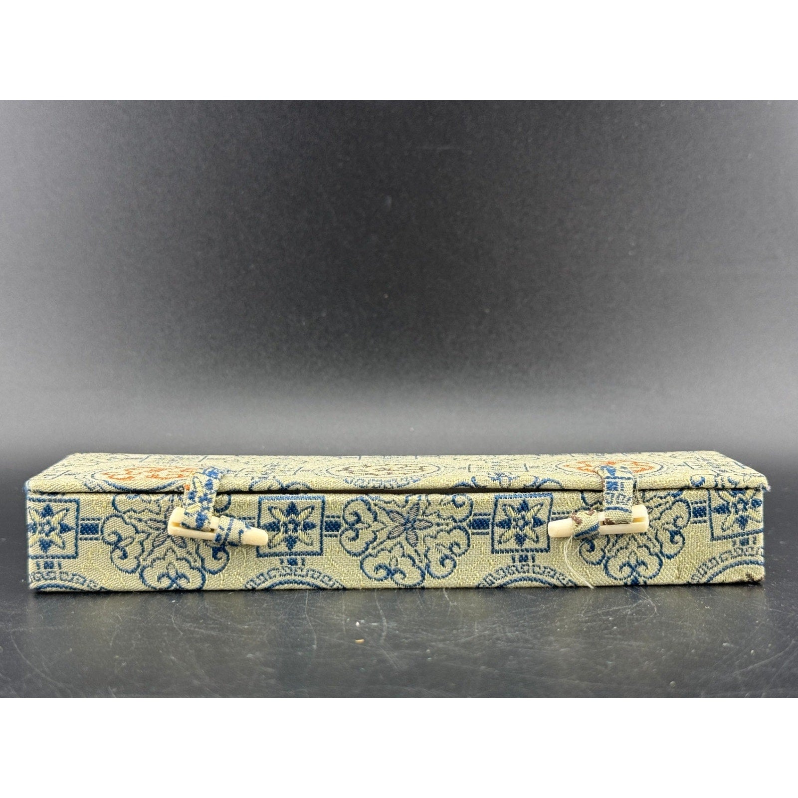 Vintage Asian Fabric Pen/Brush Case