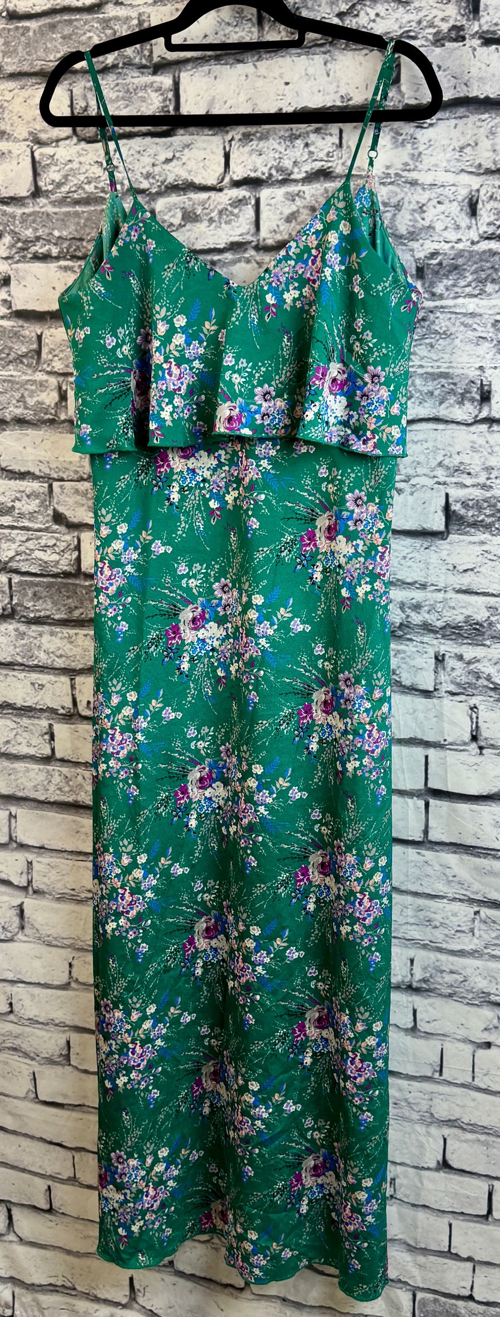 Ali & Kris Green Floral Dress - Image 3