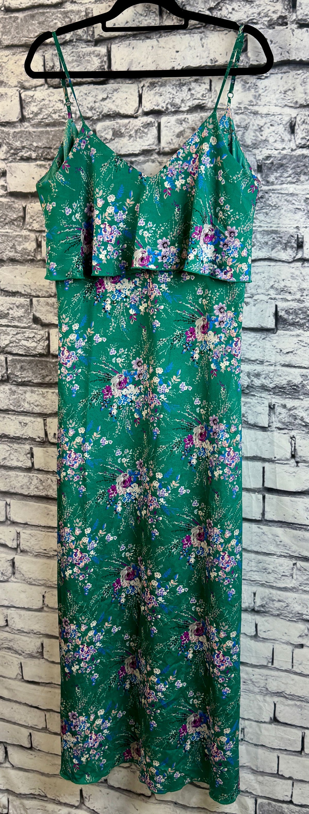 Ali & Kris Green Floral Dress - Image 3