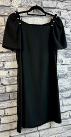 Ann Taylor Black & Pearl Dress - Image 2