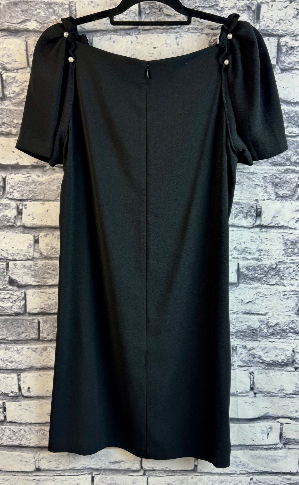 Ann Taylor Black & Pearl Dress - Image 6