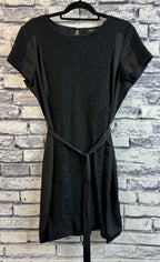 Apt. 9 Black Lace & Satin Dress - Image 1