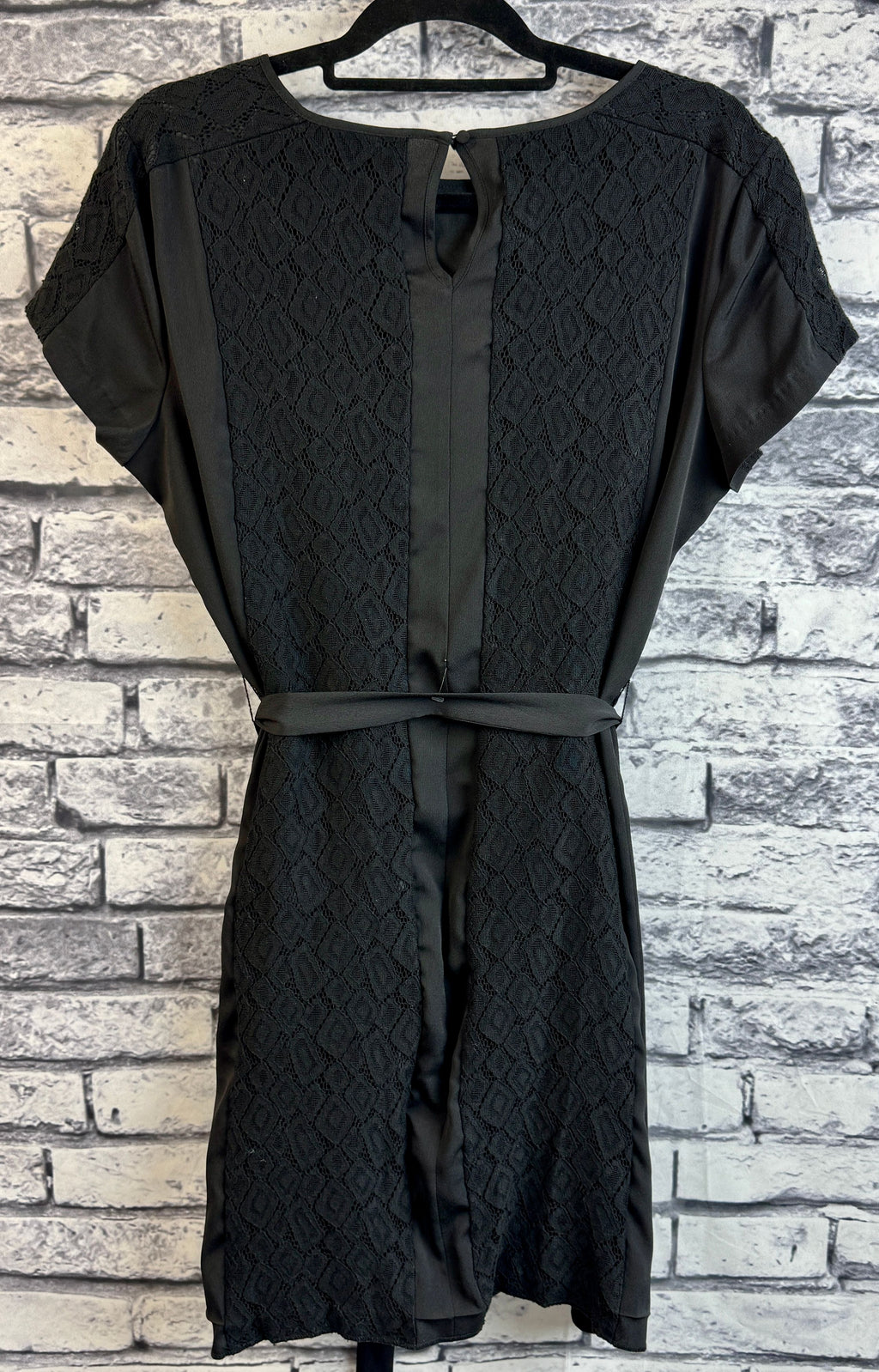 Apt. 9 Black Lace & Satin Dress - Image 4