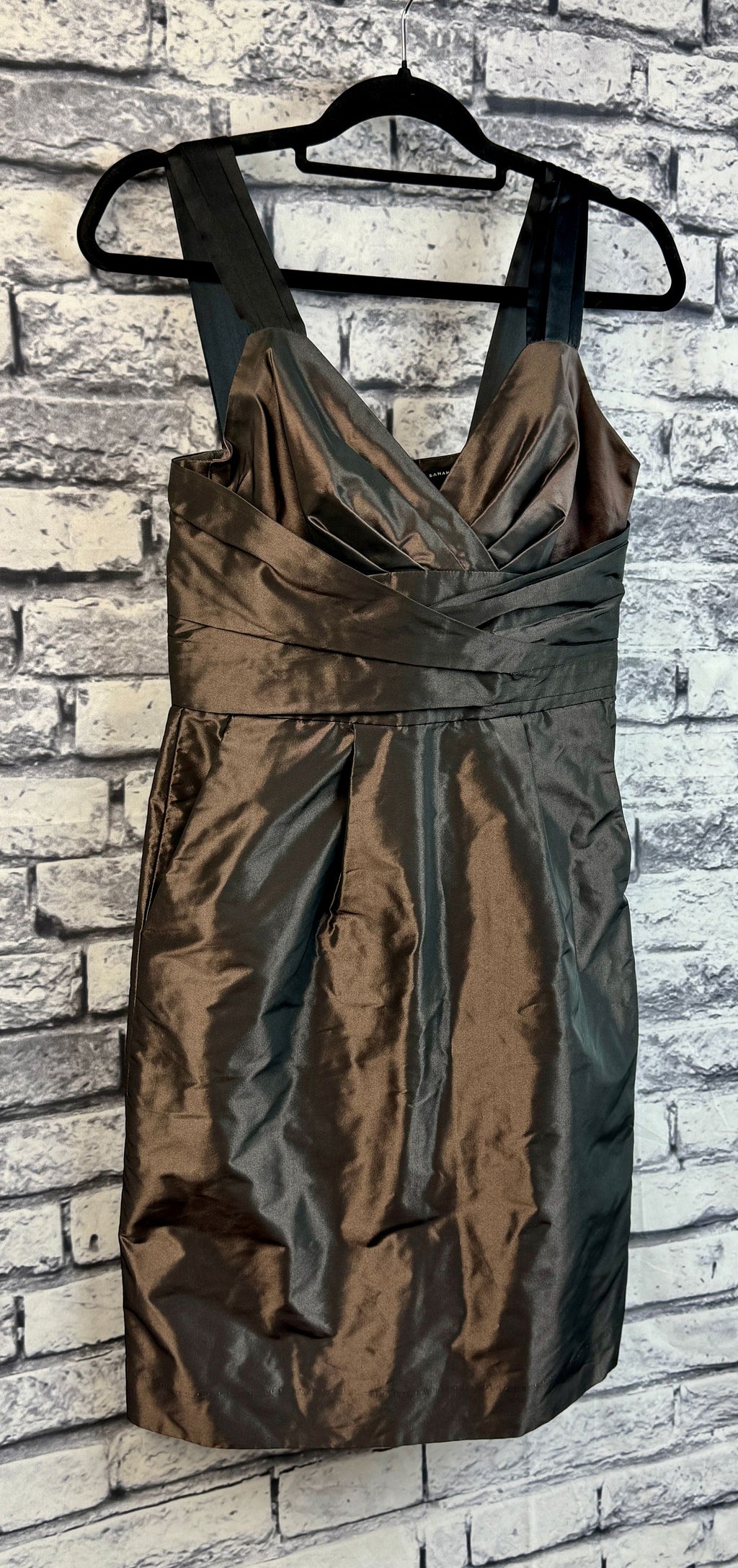 Banana Republic Mauve & Slate Dress - Image 2