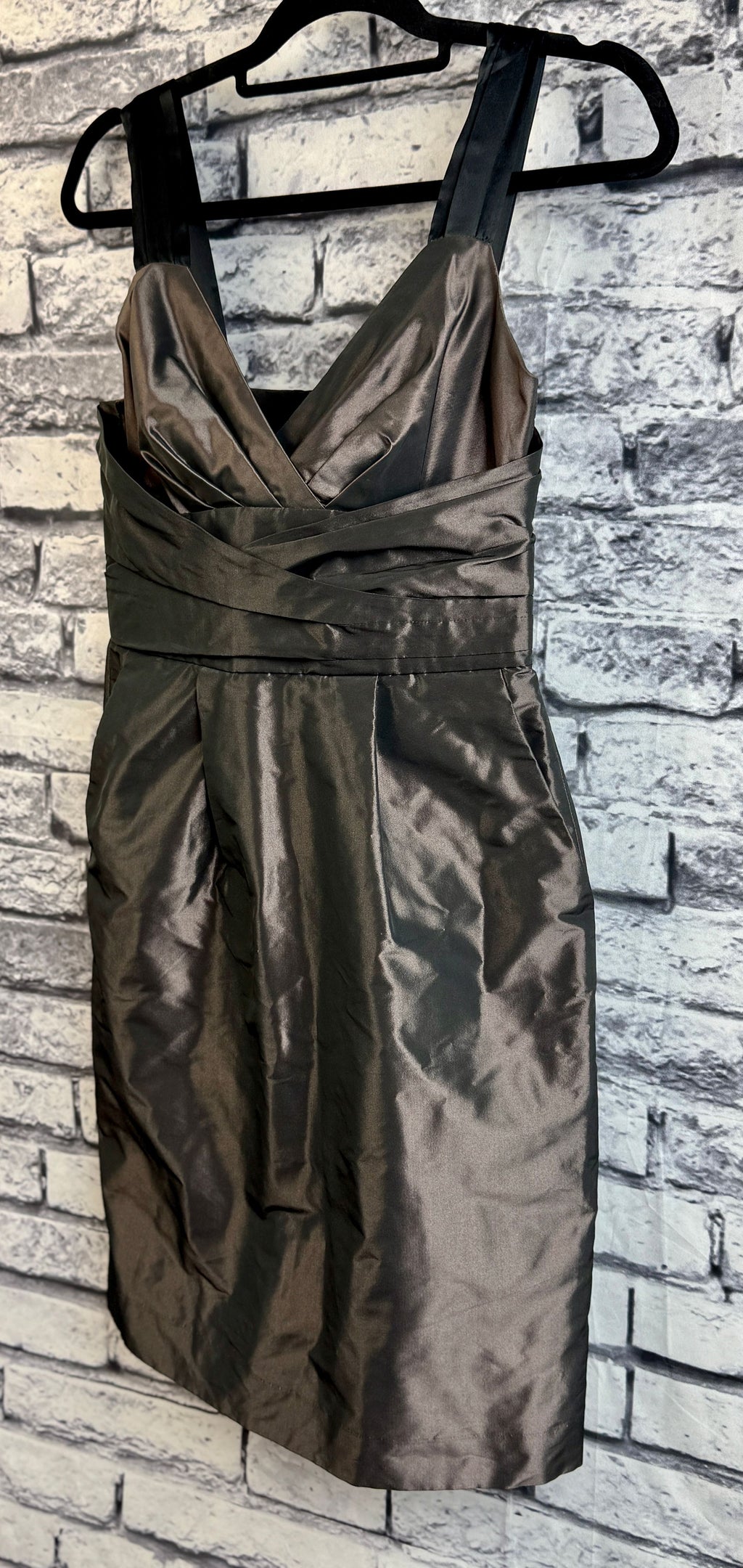 Banana Republic Mauve & Slate Dress - Image 3