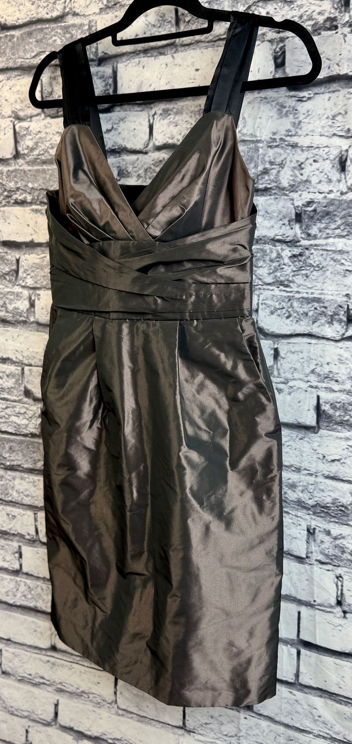 Banana Republic Mauve & Slate Dress - Image 3