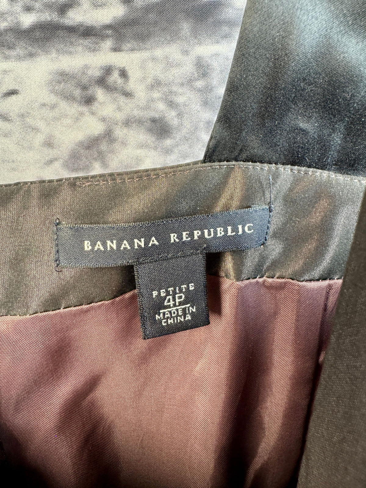 Banana Republic Mauve & Slate Dress - Image 5