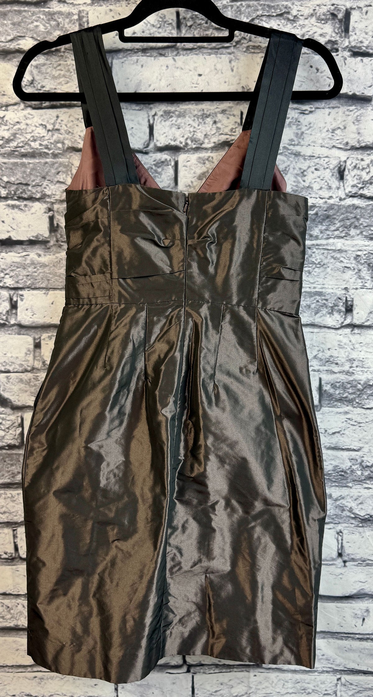 Banana Republic Mauve & Slate Dress - Image 6