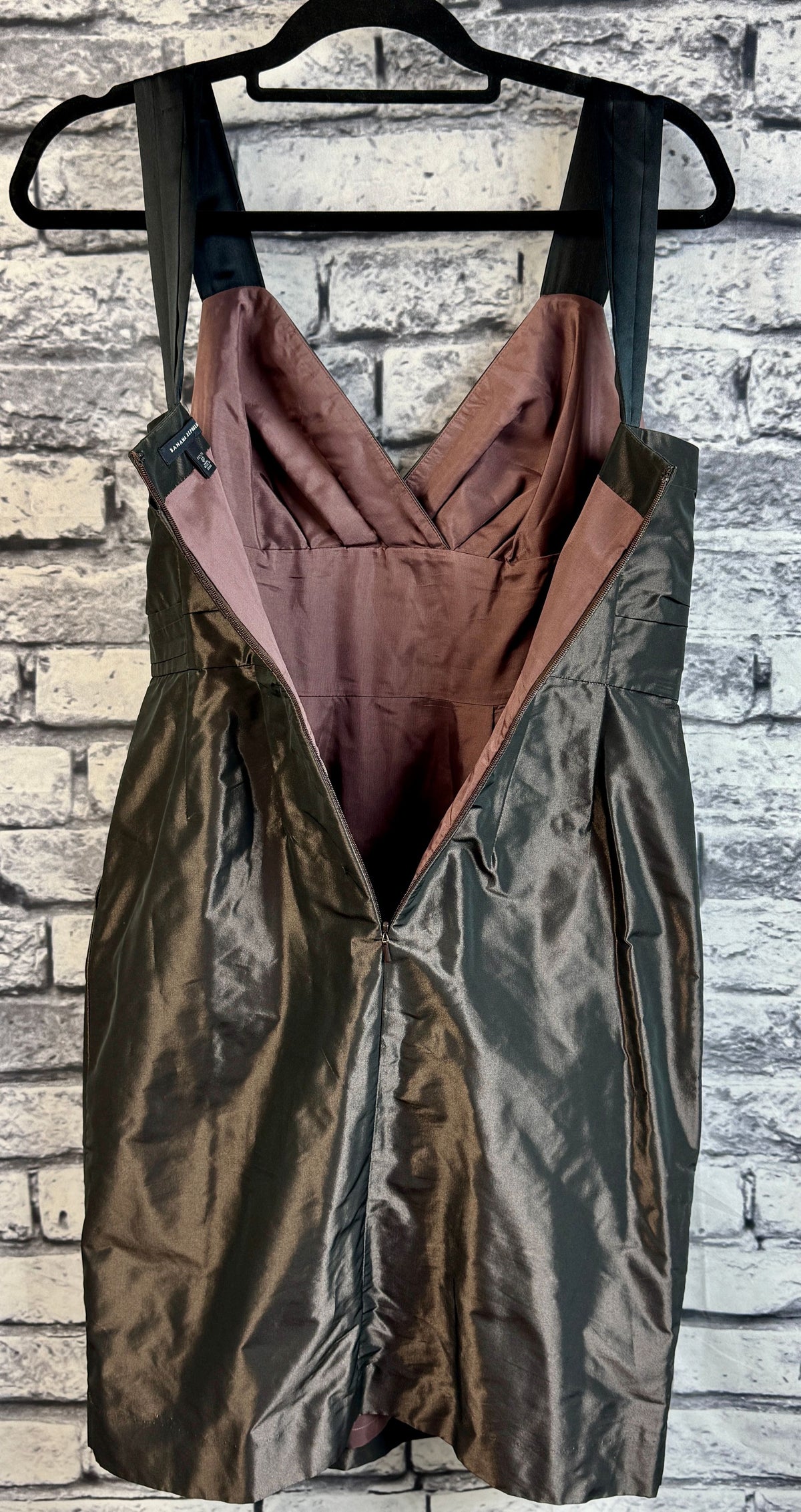 Banana Republic Mauve & Slate Dress - Image 7