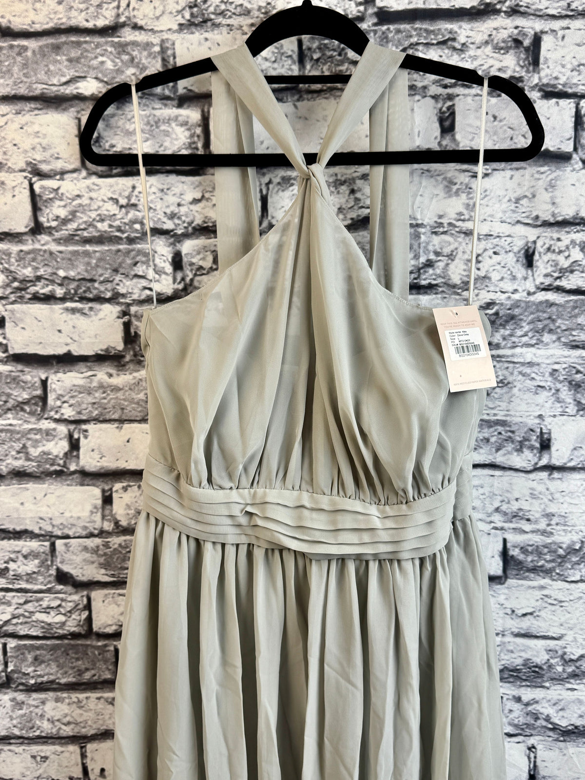Birdy Grey Halter Dress - Image 3