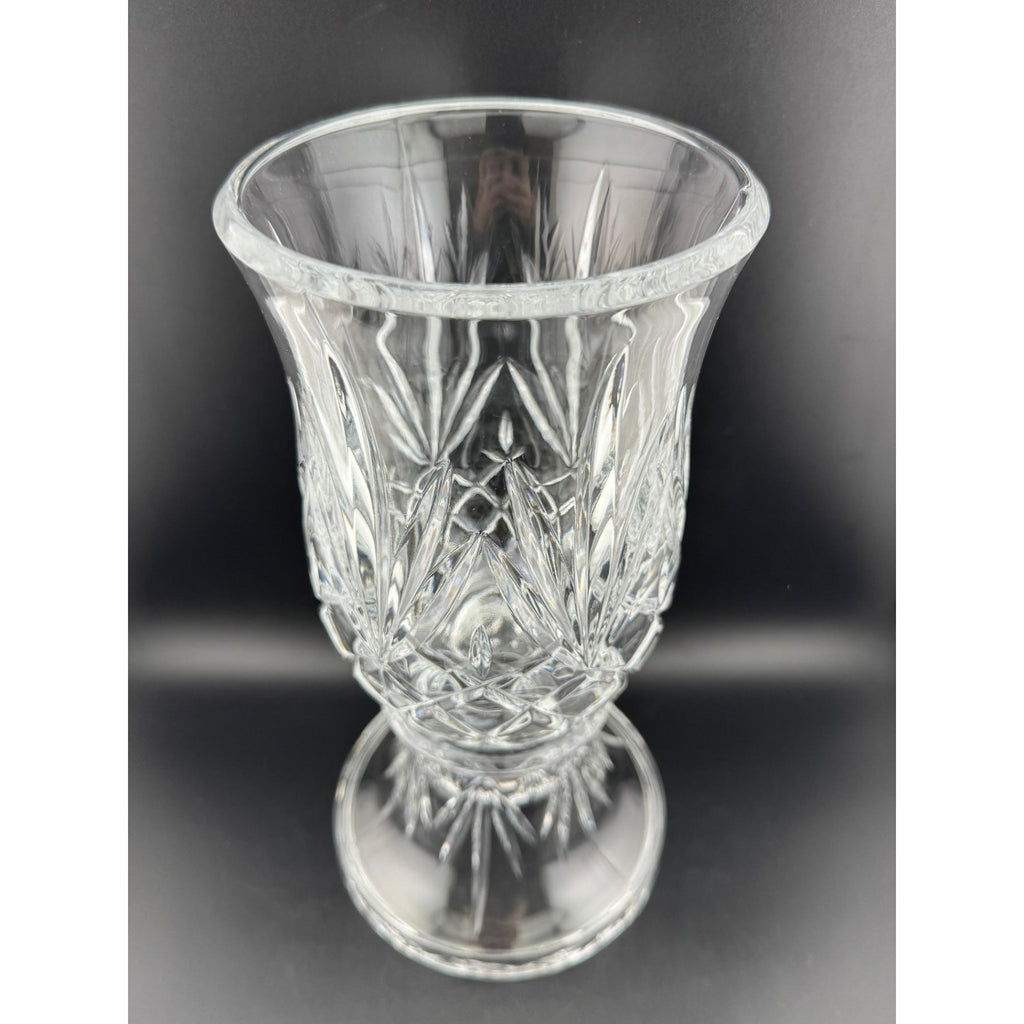 PartyLite Savannah 2-Piece Crystal Hurricane Lamp