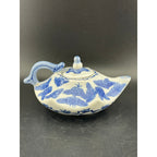 Vintage Miniature Hexagon Shaped Teapot