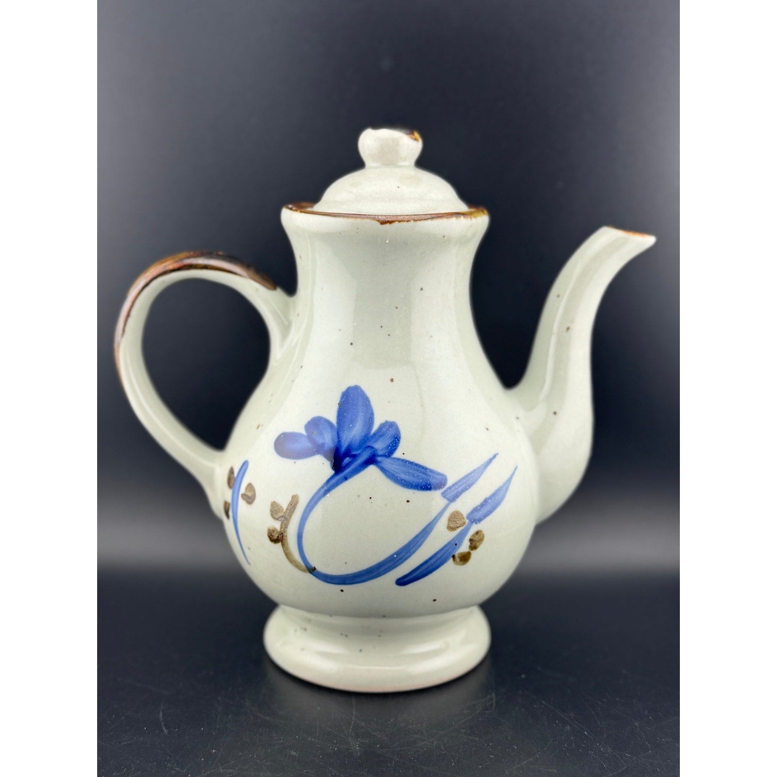Vintage Mexican Pottery Teapot