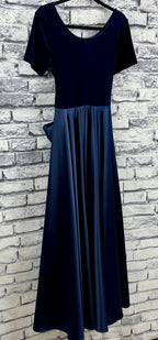 CDC Evening Navy Dress - Image 2