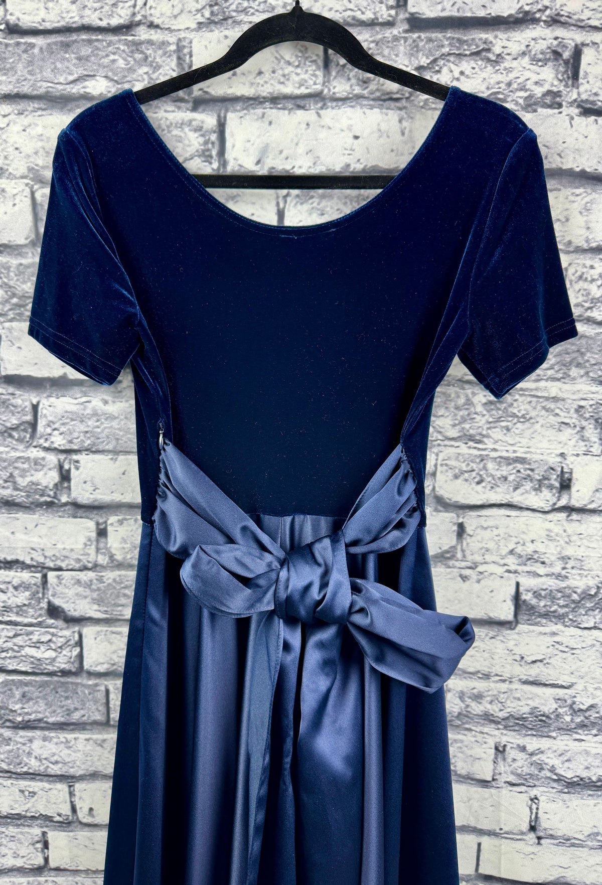 CDC Evening Navy Dress - Image 4
