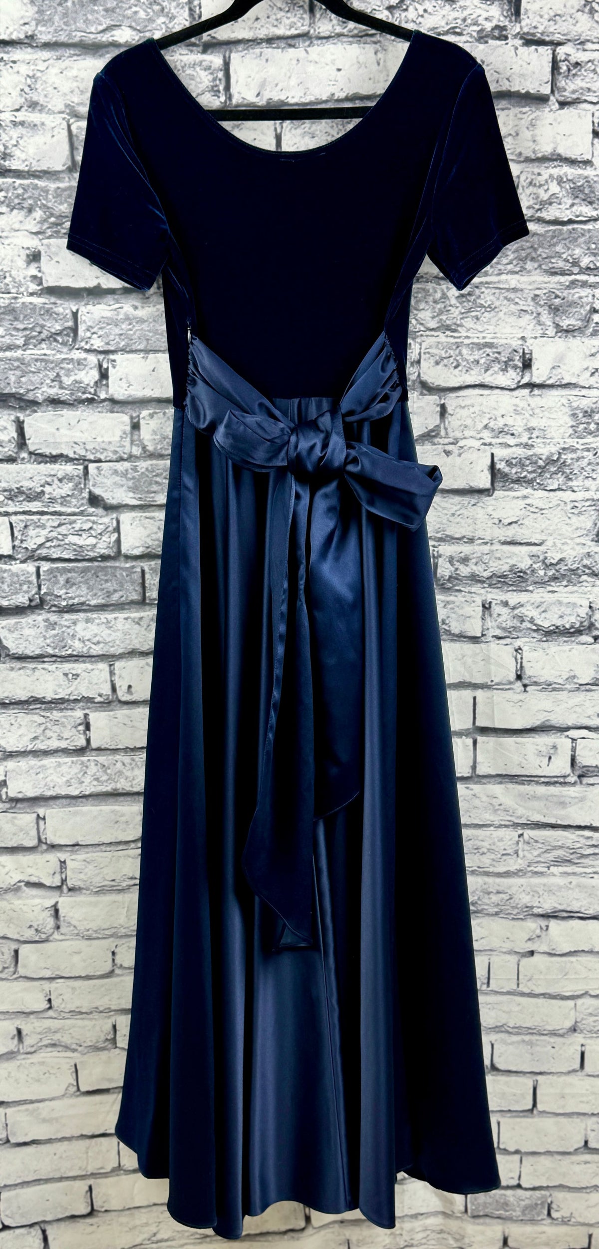 CDC Evening Navy Dress - Image 5