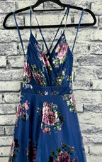 City Studio Navy & Pink Floral Dress, NWT - Image 3
