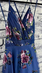 City Studio Navy & Pink Floral Dress, NWT - Image 5