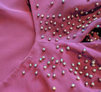 DJ-JAZ Burgundy Cape Dress - Image 10