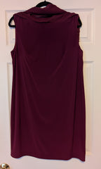 DJ-JAZ Burgundy Cape Dress - Image 4