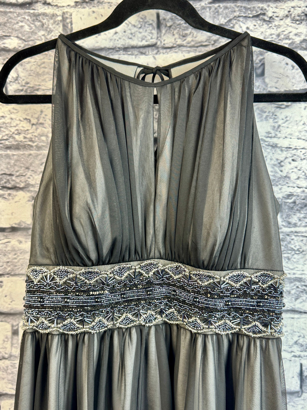 Dressbarn Collection Black Halter Dress - Image 4