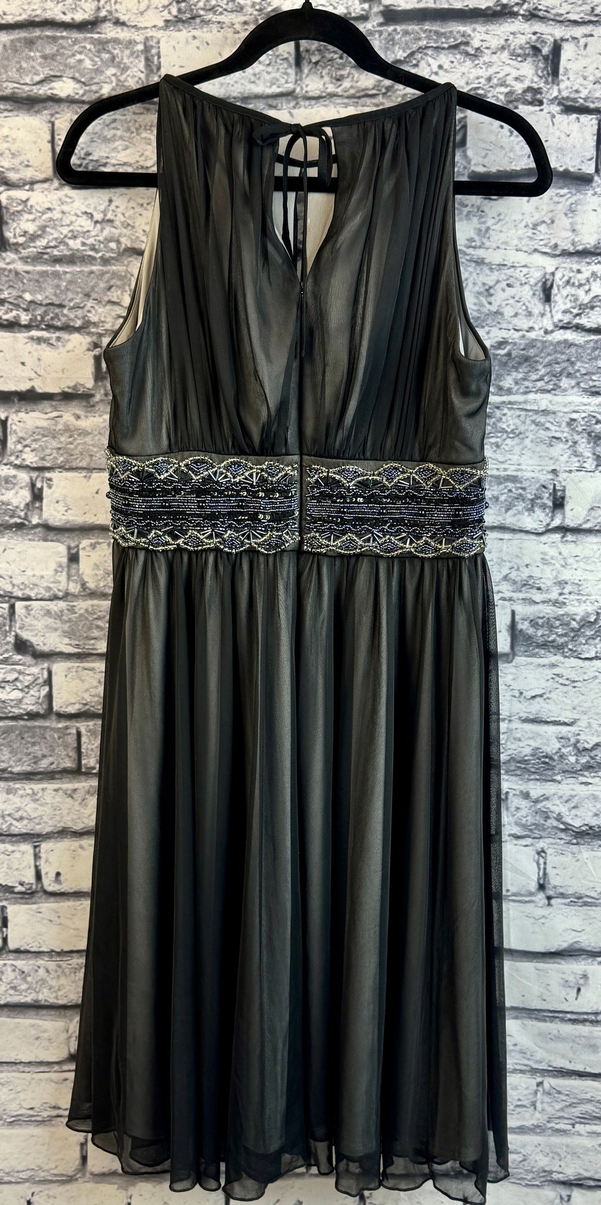 Dressbarn Collection Black Halter Dress - Image 5