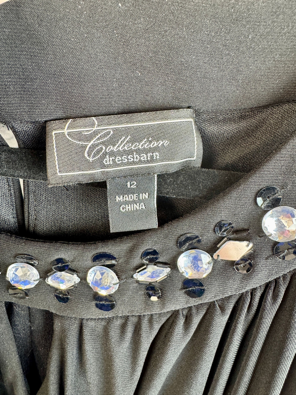 Dressbarn Collection Black Dress - Image 5