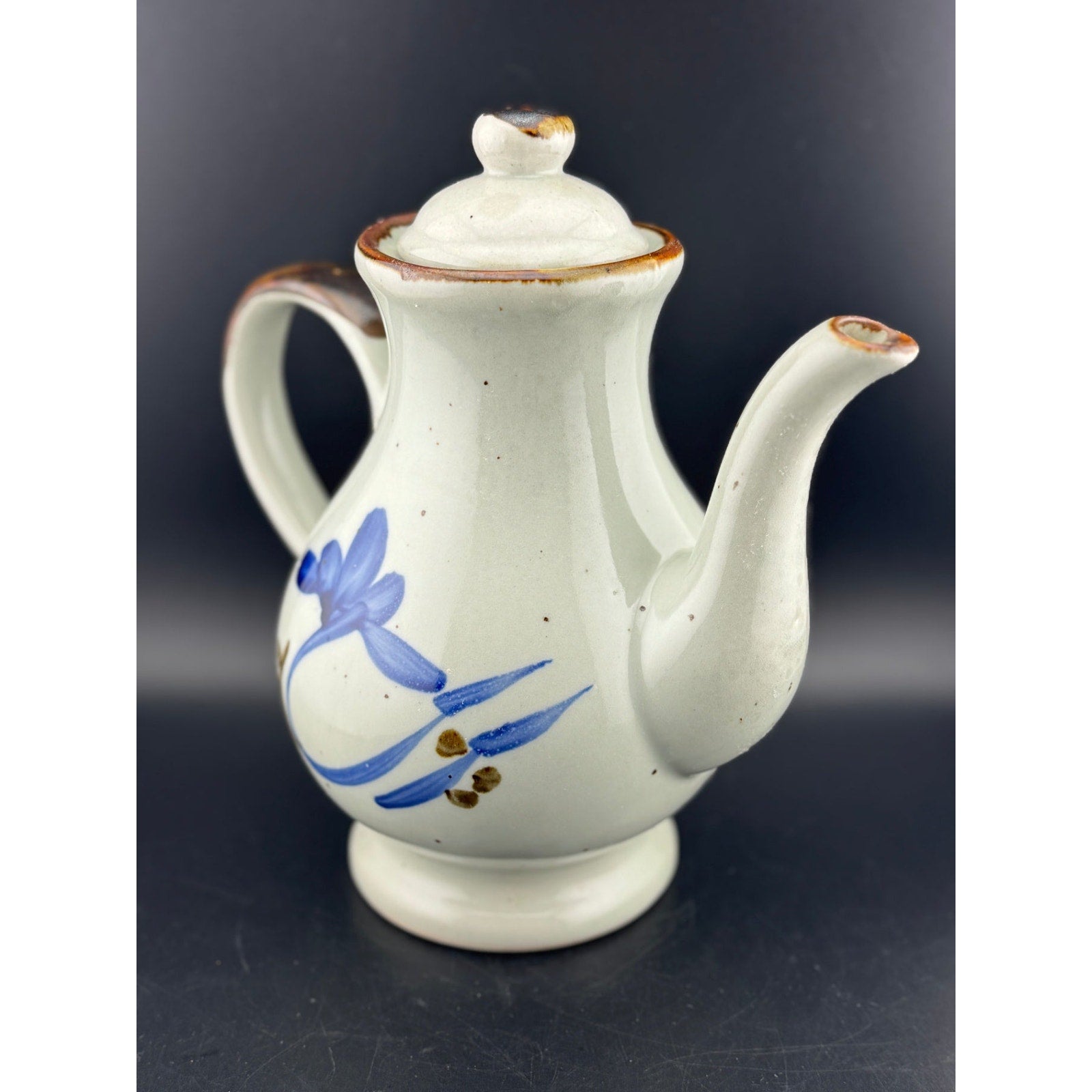 Vintage Mexican Pottery Teapot