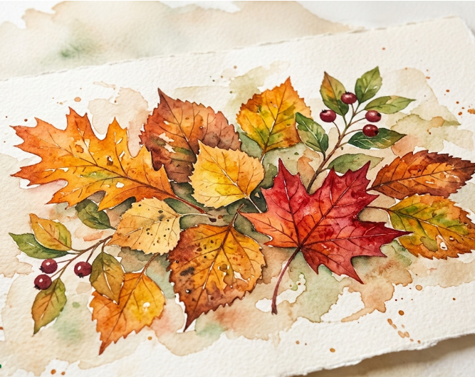 Autumn Watercolor - 10/10/2026