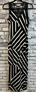 Frank Lyman Black & White Stripe Dress - Image 1