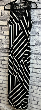 Frank Lyman Black & White Stripe Dress - Image 3