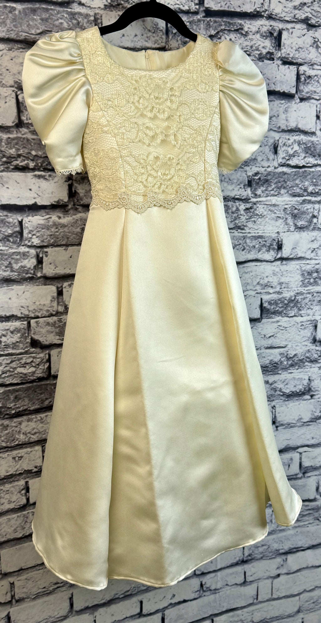 Ivory Flower Girl Dress - Image 2