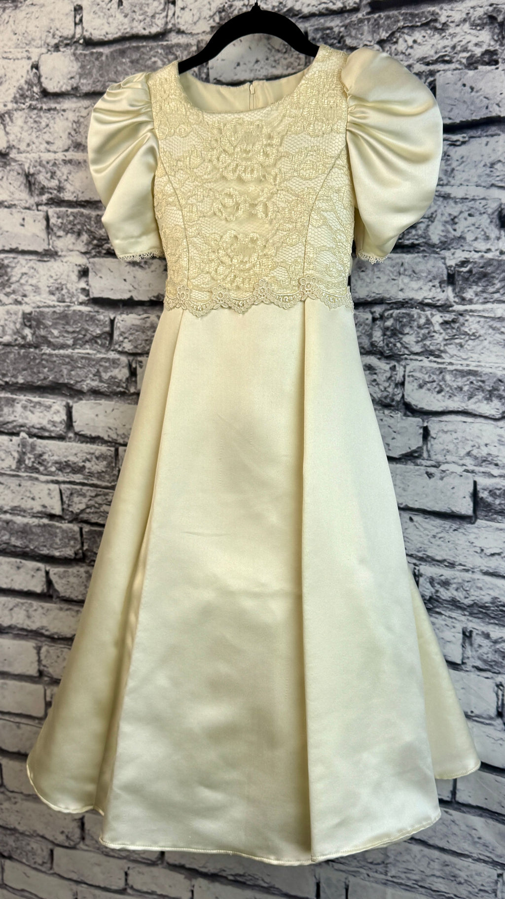 Ivory Flower Girl Dress - Image 3