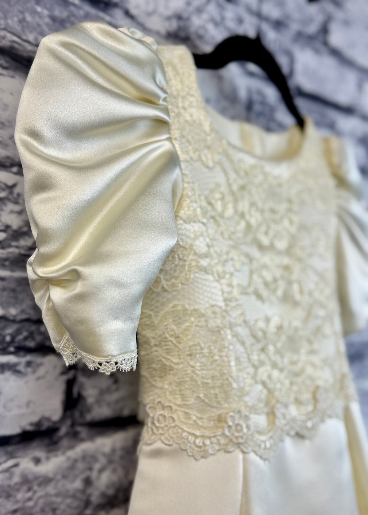 Ivory Flower Girl Dress - Image 5
