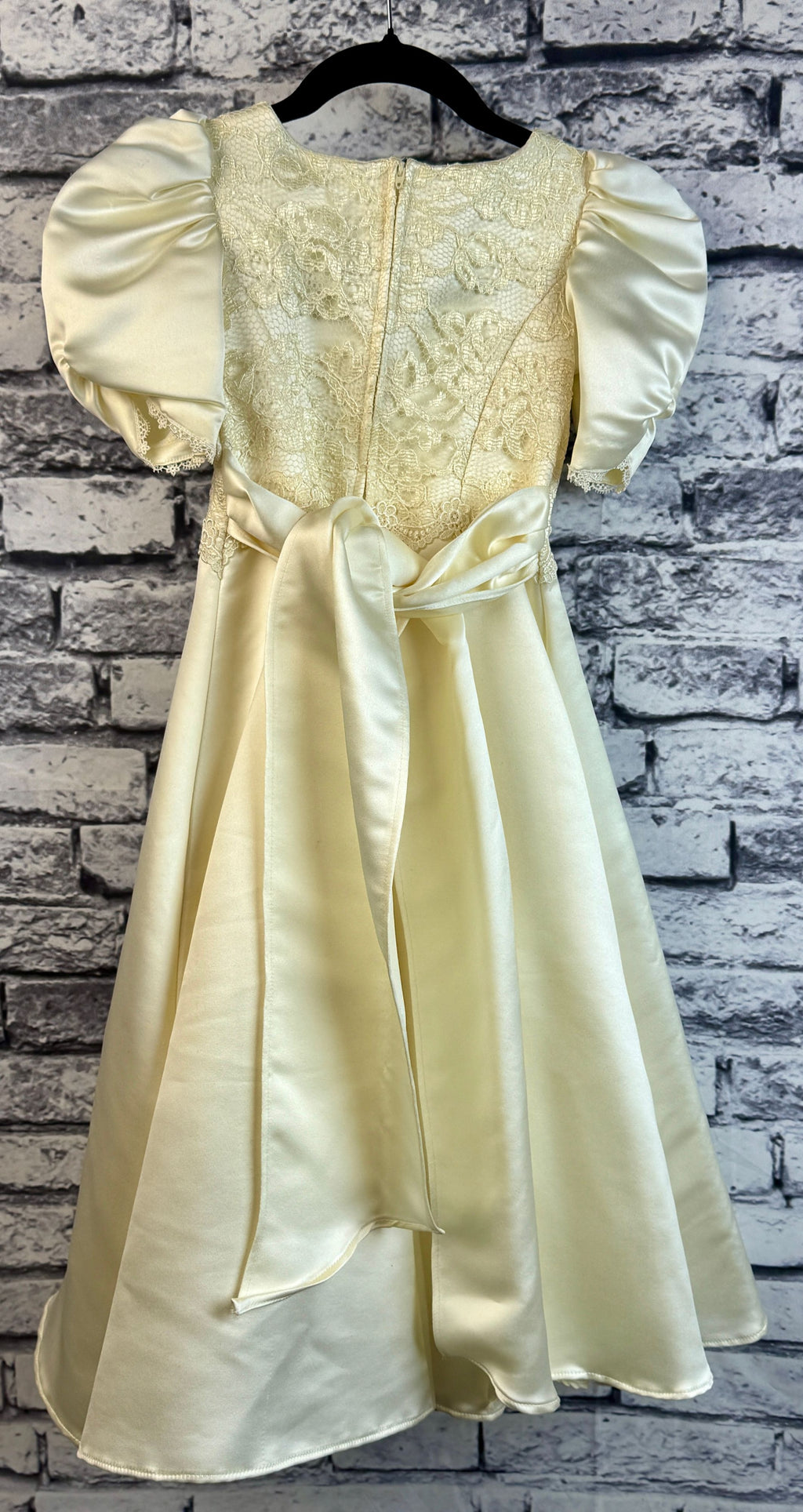 Ivory Flower Girl Dress - Image 6